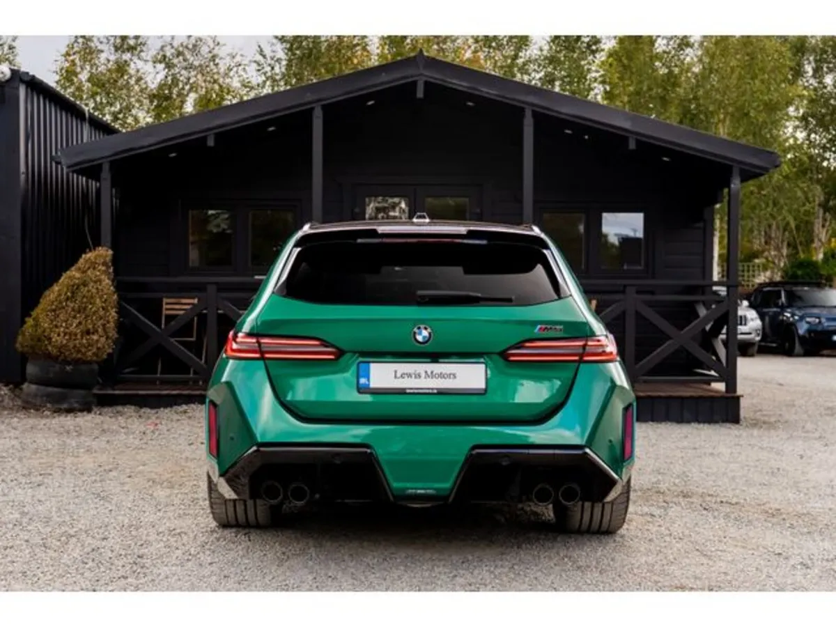 BMW M5 Estate, Petrol Plug-in Hybrid, 2025, Green