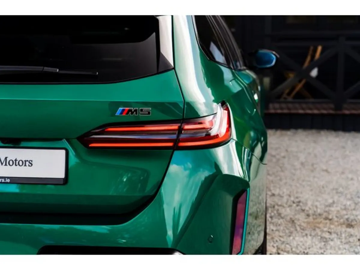 BMW M5 Estate, Petrol Plug-in Hybrid, 2025, Green