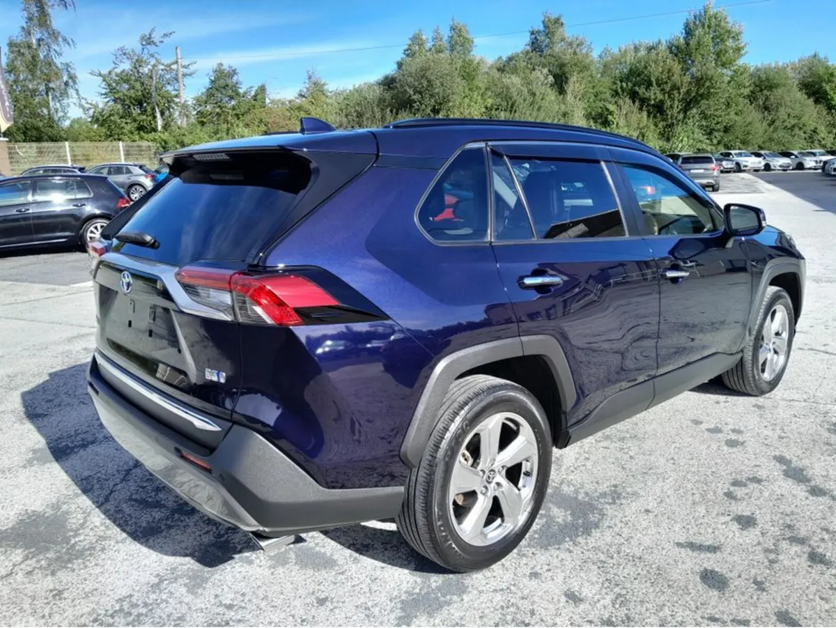 Toyota RAV4 SUV, Petrol Hybrid, 2021, Blue