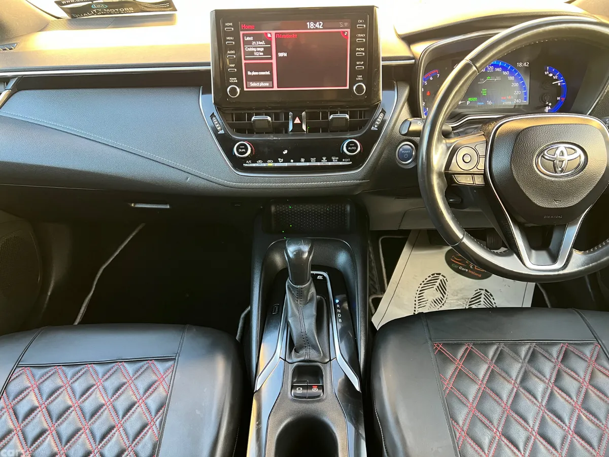 Toyota Corolla Hatchback, Petrol Hybrid, 2020, Red