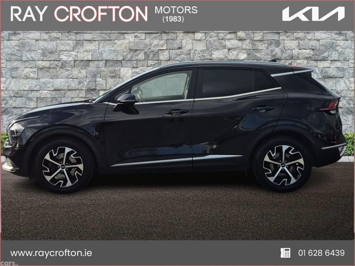Kia Sportage SUV, Diesel Hybrid, 2023, Black