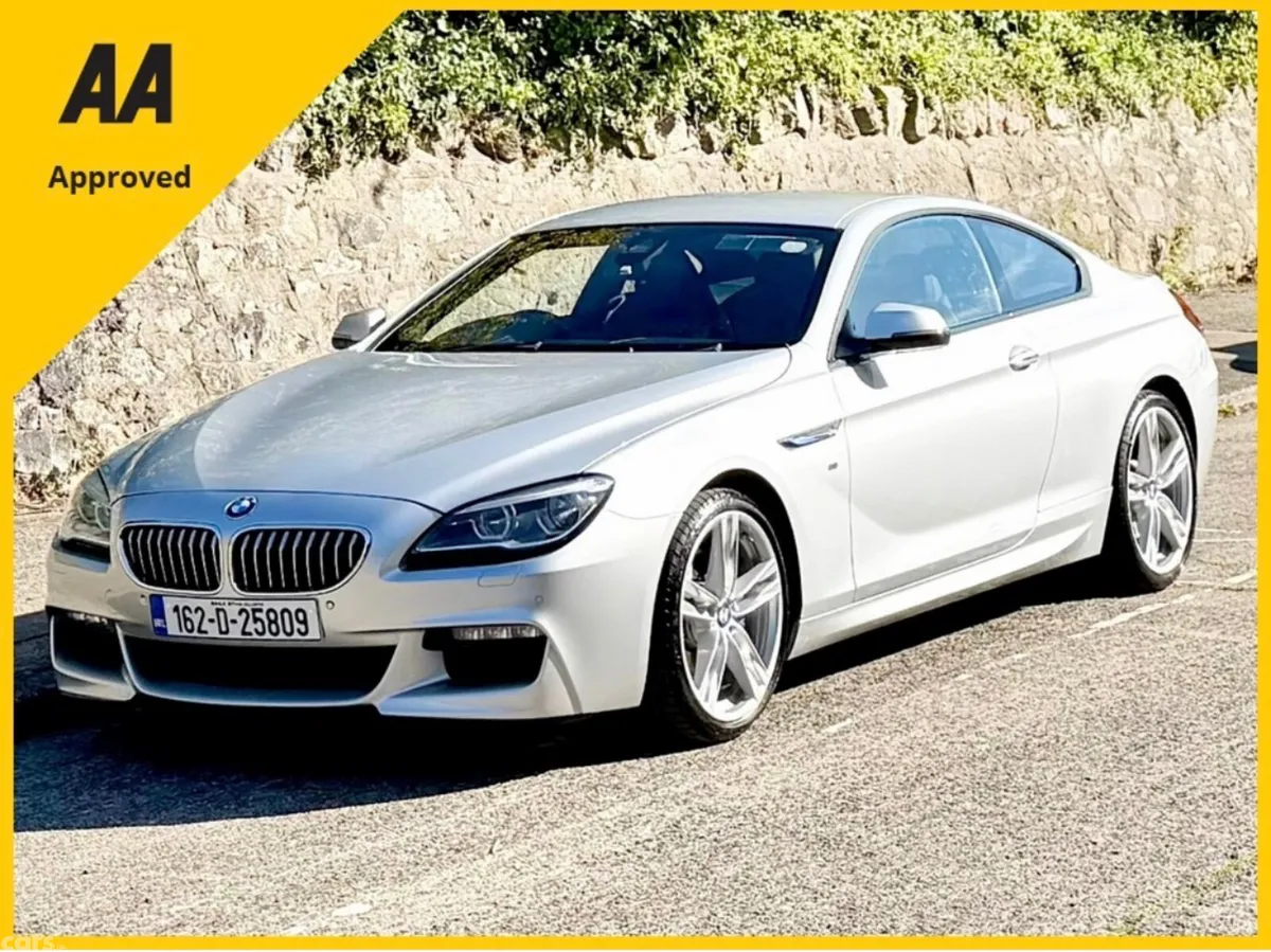 BMW 6-Series Coupe, Diesel, 2016, Silver
