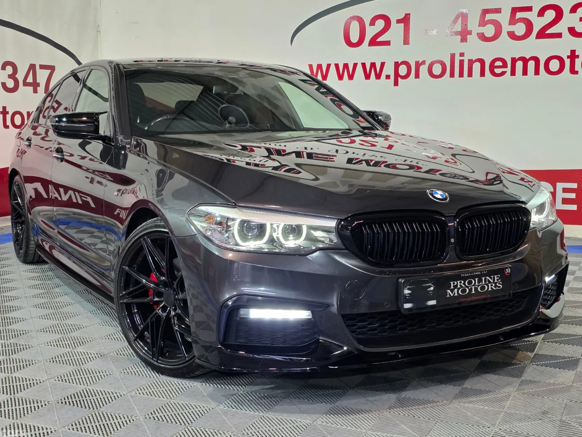 BMW 5-Series Saloon, Diesel, 2017, Grey