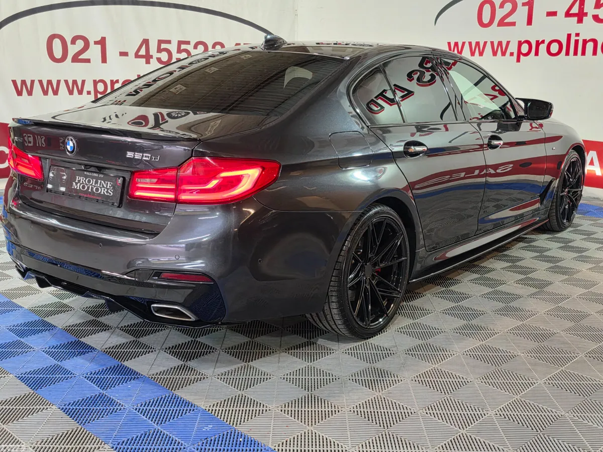 BMW 5-Series Saloon, Diesel, 2017, Grey