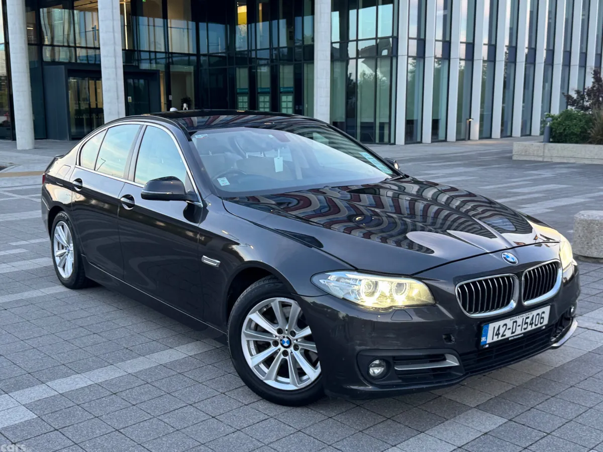 BMW 5-Series Saloon, Diesel, 2014, Brown