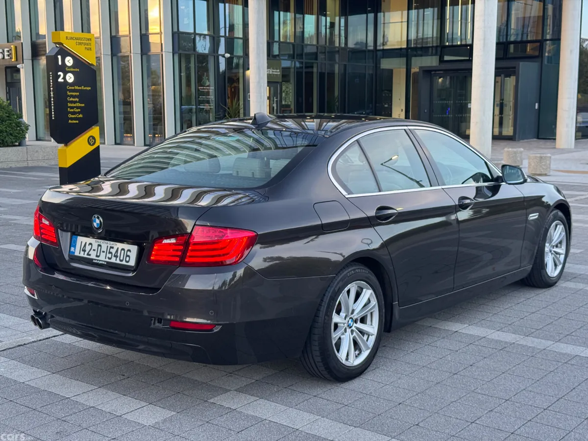 BMW 5-Series Saloon, Diesel, 2014, Brown