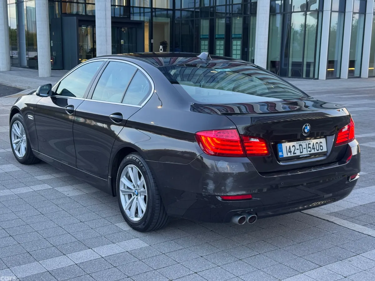 BMW 5-Series Saloon, Diesel, 2014, Brown