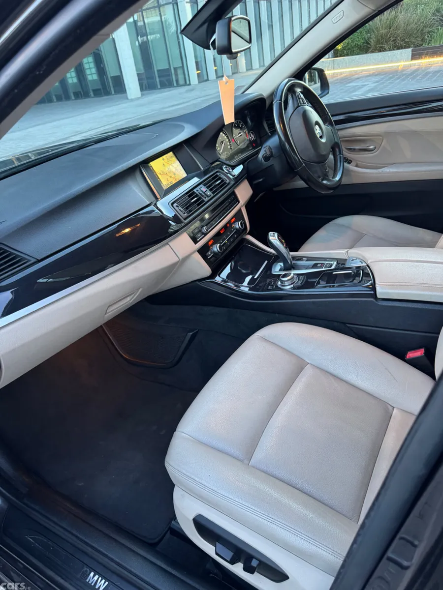 BMW 5-Series Saloon, Diesel, 2014, Brown