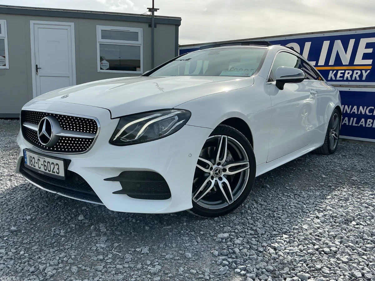 Mercedes-Benz E-Class Coupe, Diesel, 2018, White