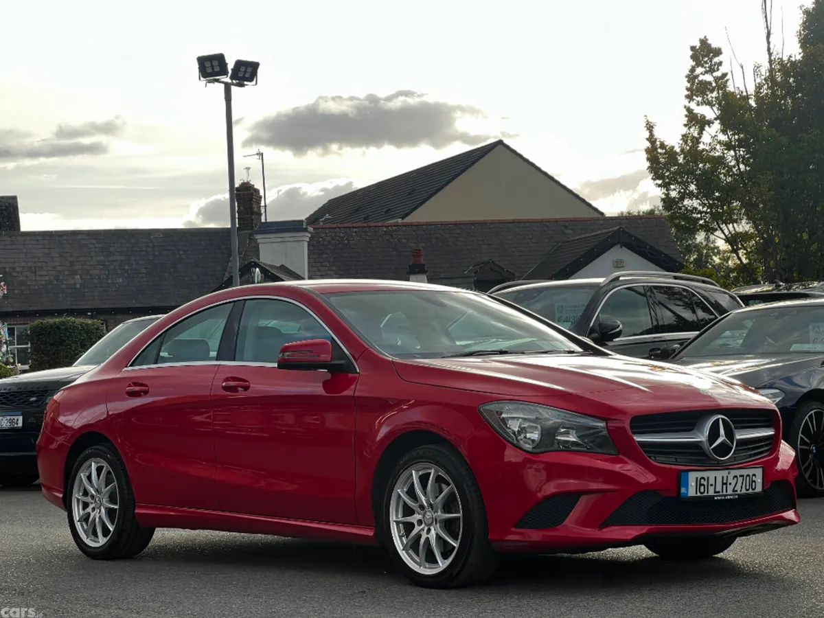 Mercedes-Benz CLA Saloon, Diesel, 2016, Red