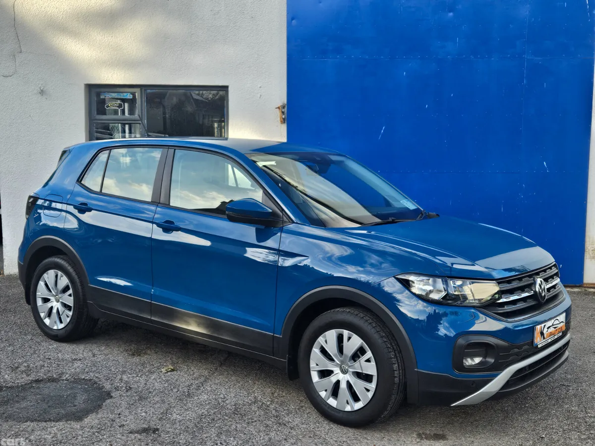 Volkswagen T-Cross Hatchback, Petrol, 2020, Blue