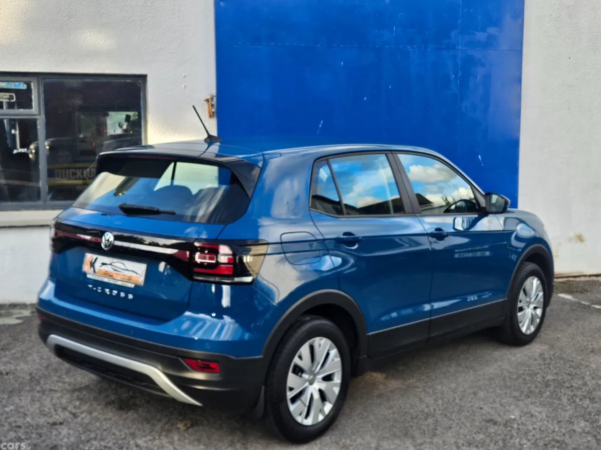 Volkswagen T-Cross Hatchback, Petrol, 2020, Blue