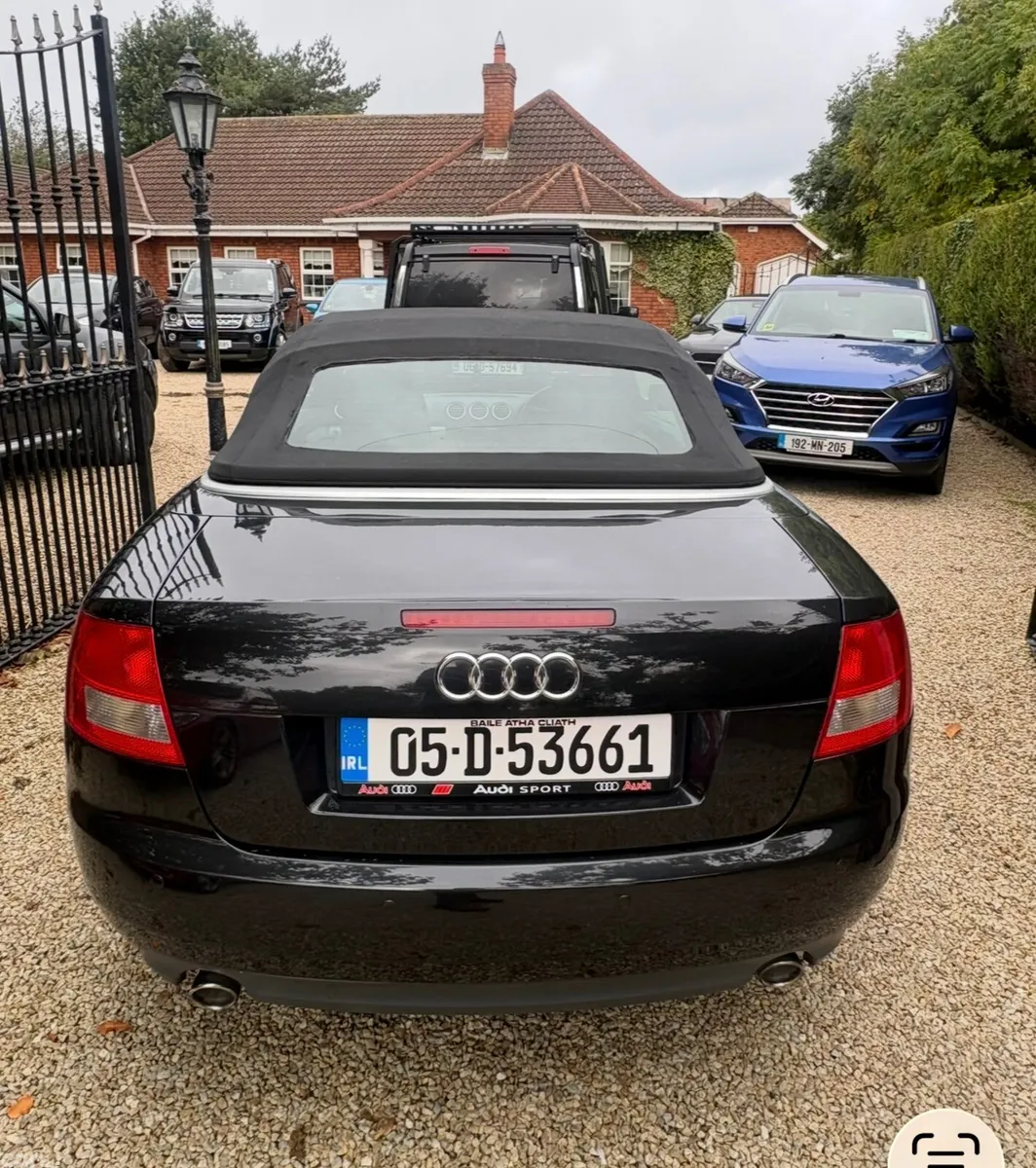 Audi A4 Convertible, Petrol, 2005, Black