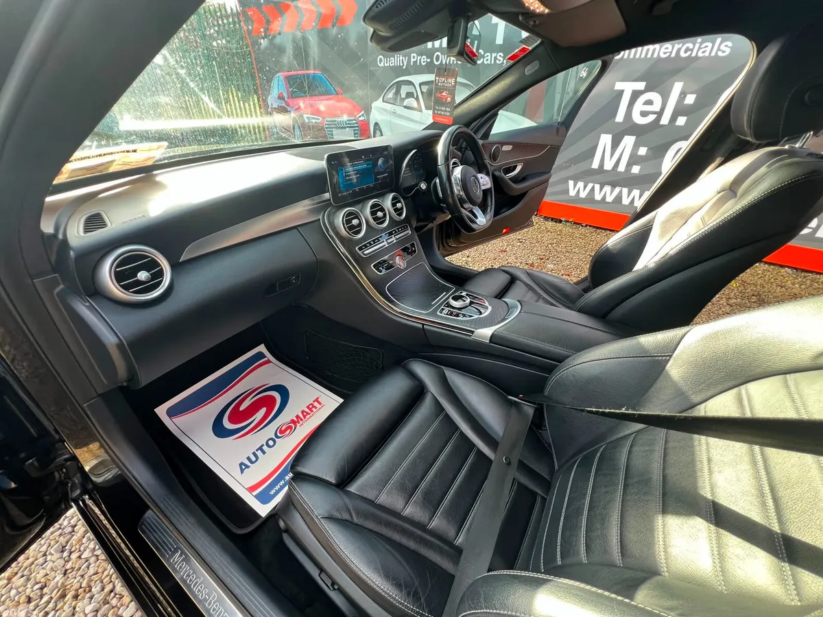 Mercedes-Benz C-Class Estate, Diesel Hybrid, 2020, Black