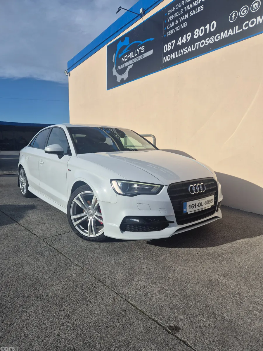 Audi A3 Saloon, Diesel, 2016, White