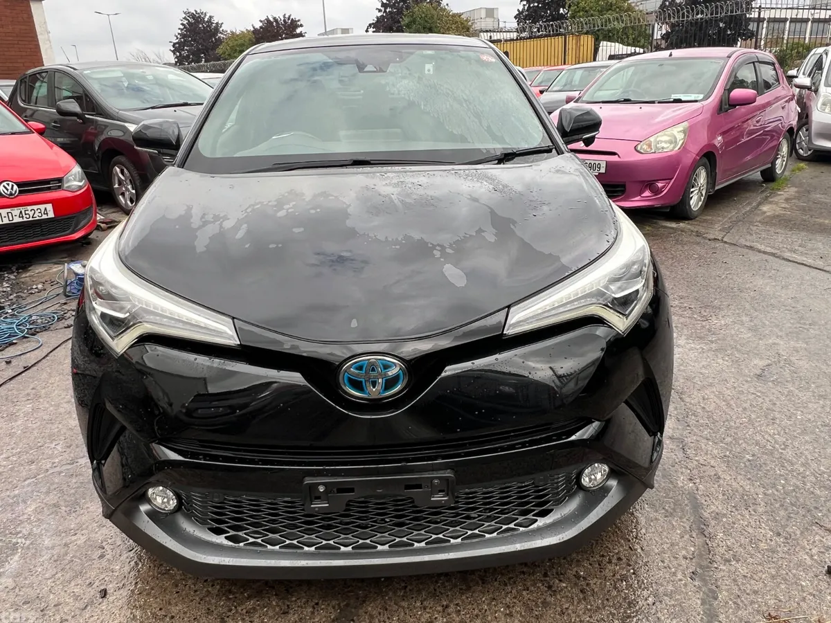 Toyota C-HR SUV, Petrol Hybrid, 2017, Black