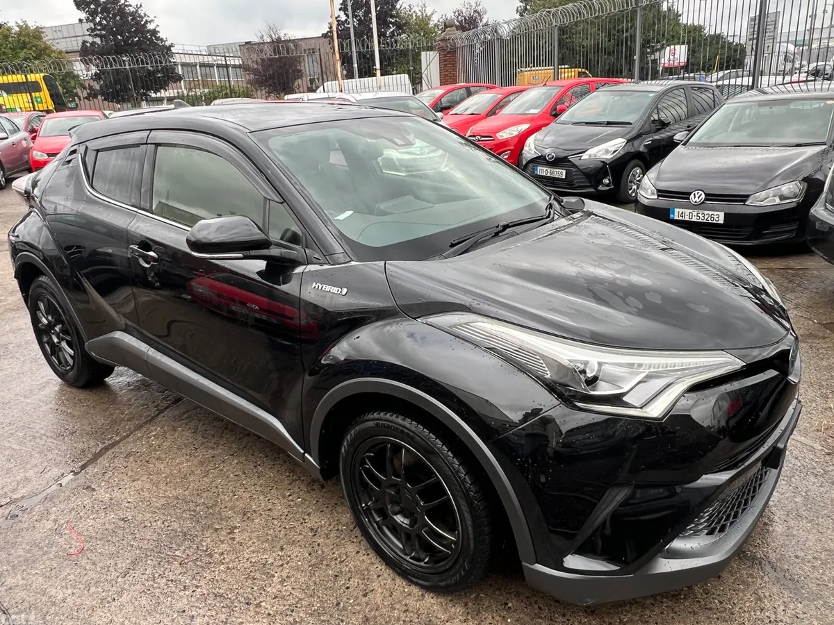 Toyota C-HR SUV, Petrol Hybrid, 2017, Black
