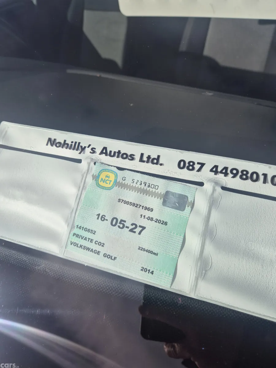 Volkswagen Golf Estate, Diesel, 2014, White