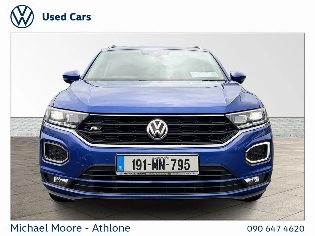 Volkswagen T-Roc SUV, Petrol, 2019, Blue