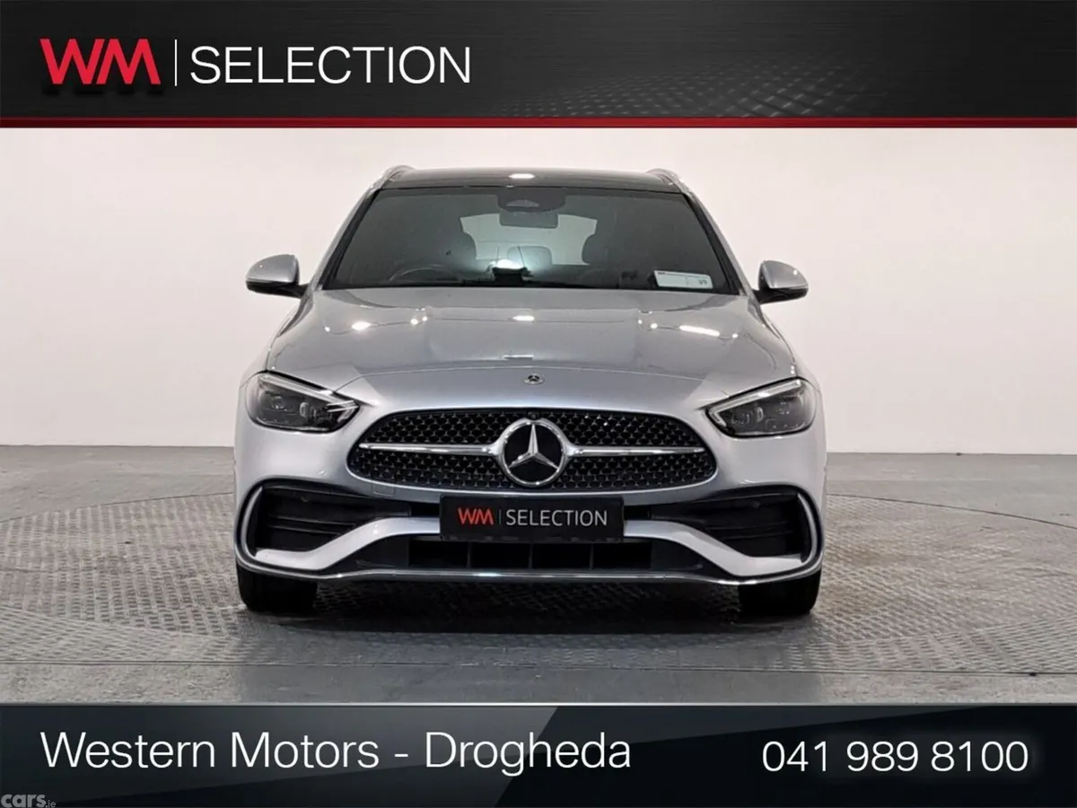 Mercedes-Benz C-Class Estate, Petrol Plug-in Hybrid, 2024, Silver