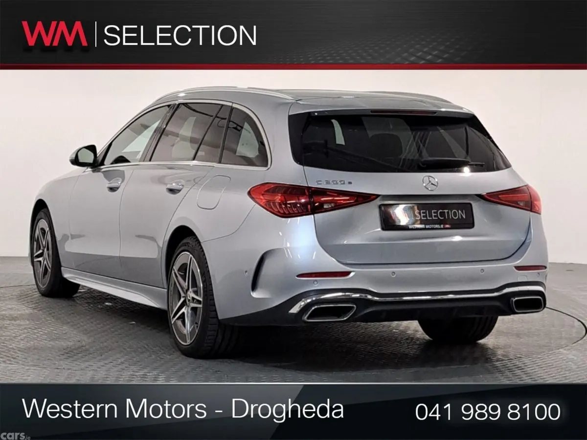 Mercedes-Benz C-Class Estate, Petrol Plug-in Hybrid, 2024, Silver