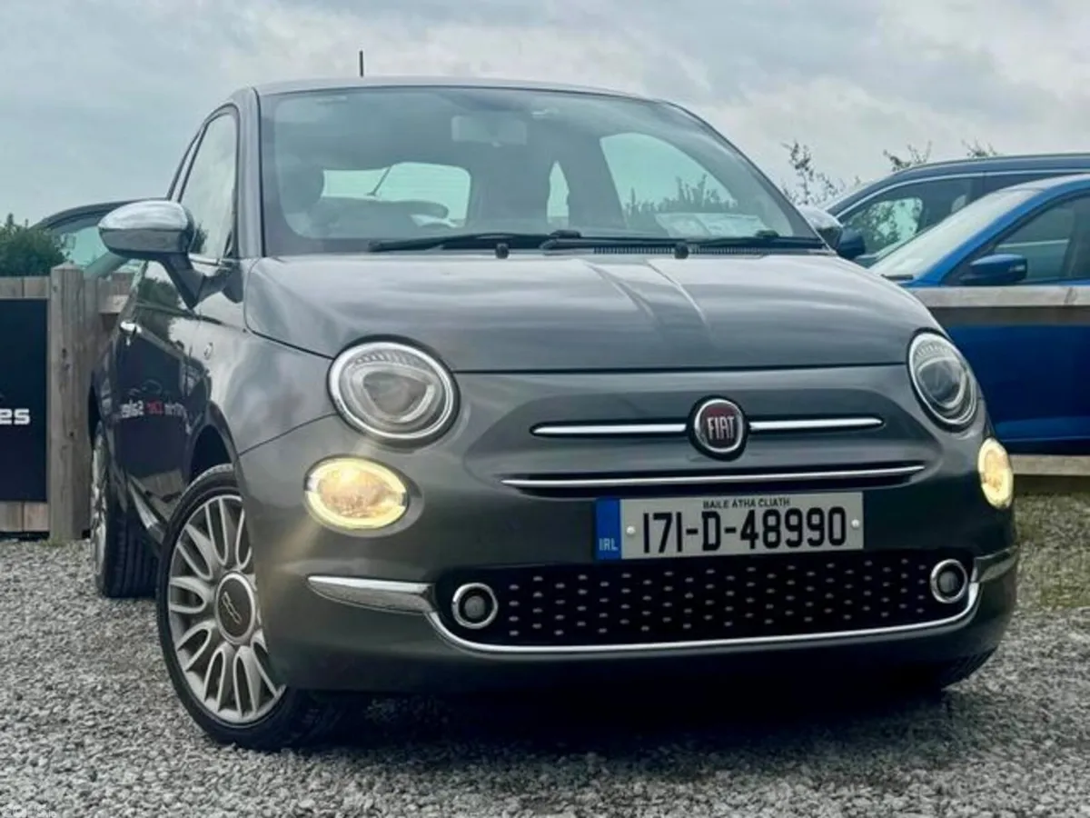 Fiat 500 Hatchback, Petrol, 2017, Grey