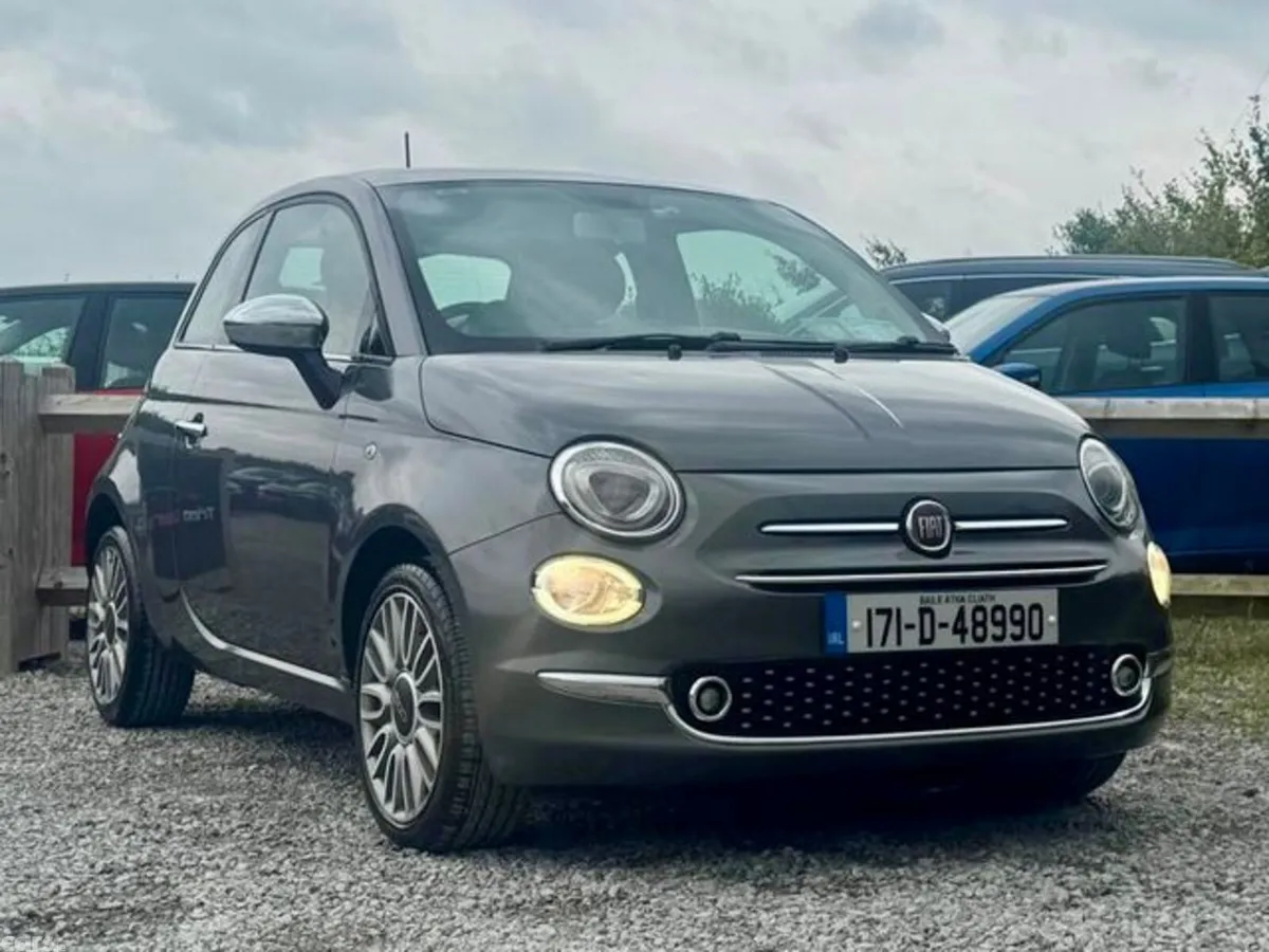 Fiat 500 Hatchback, Petrol, 2017, Grey