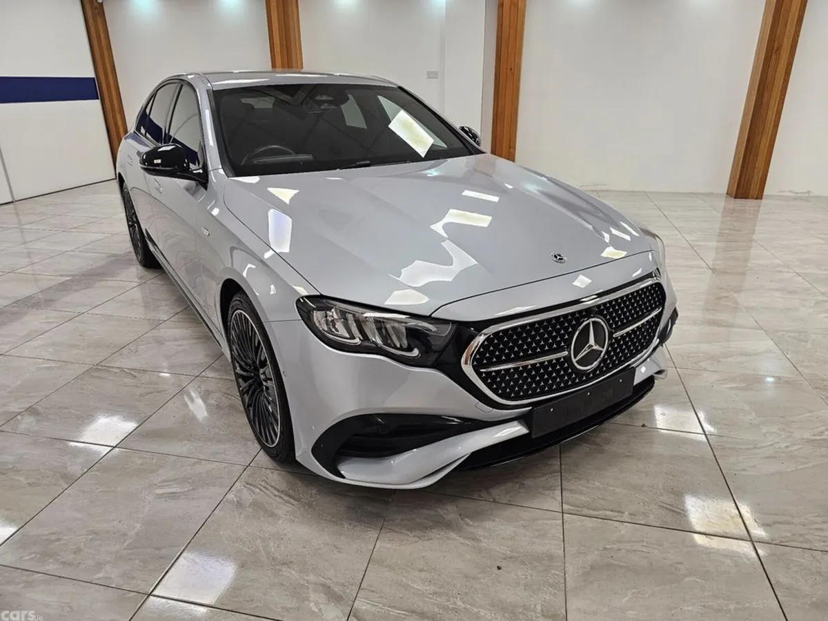 Mercedes-Benz E-Class Saloon, Petrol Plug-in Hybrid, 2025, Silver