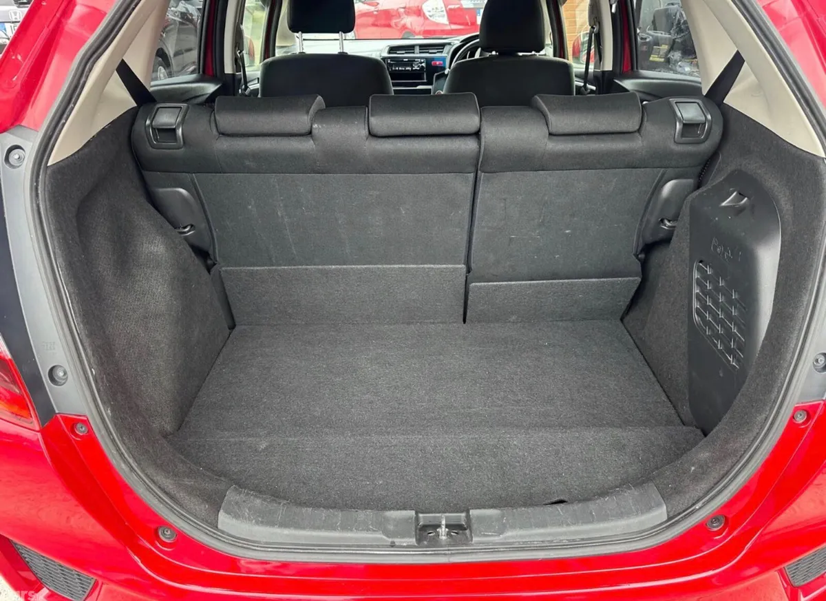 Honda Fit Hatchback, Petrol Hybrid, 2015, Red
