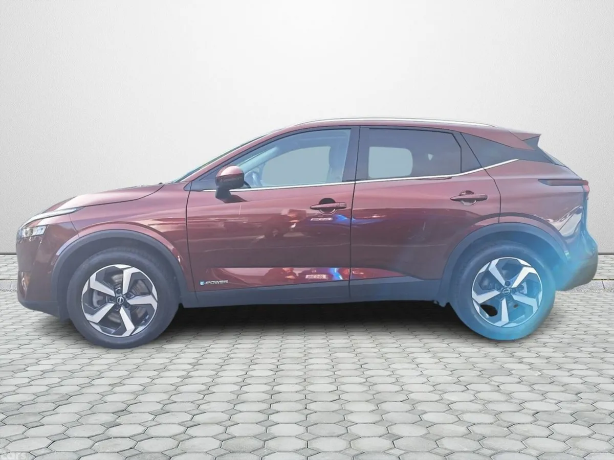 Nissan Qashqai SUV, Petrol Hybrid, 2024, Red