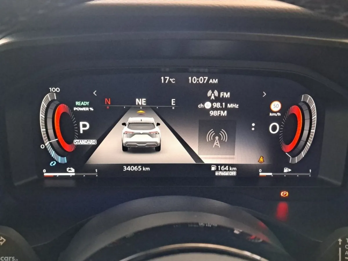 Nissan Qashqai SUV, Petrol Hybrid, 2024, Red