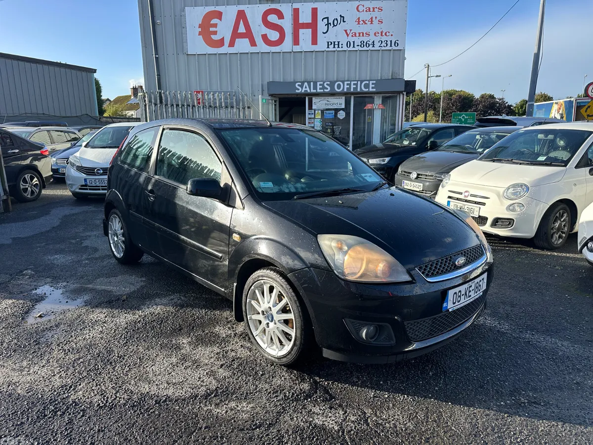 Ford Fiesta Hatchback, Petrol, 2008, Black