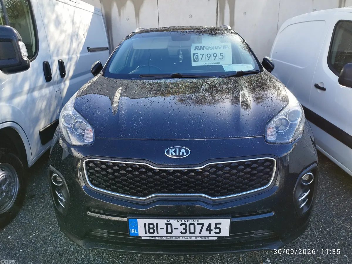 Kia Sportage SUV, Diesel, 2018, Black