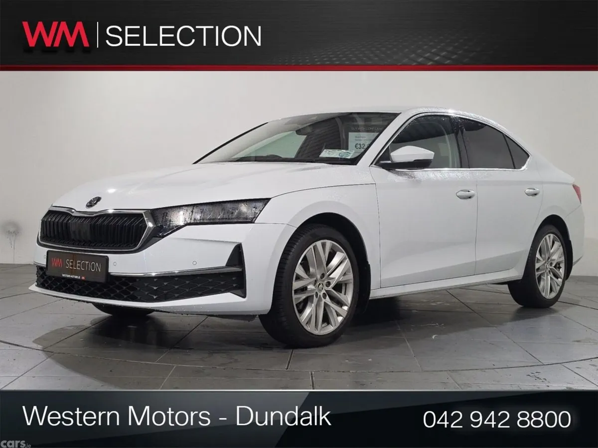 Skoda Octavia Saloon, Petrol, 2025, White