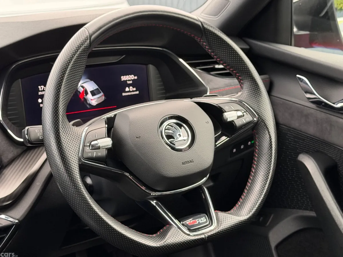 Skoda Octavia Hatchback, Petrol Hybrid, 2021, Red
