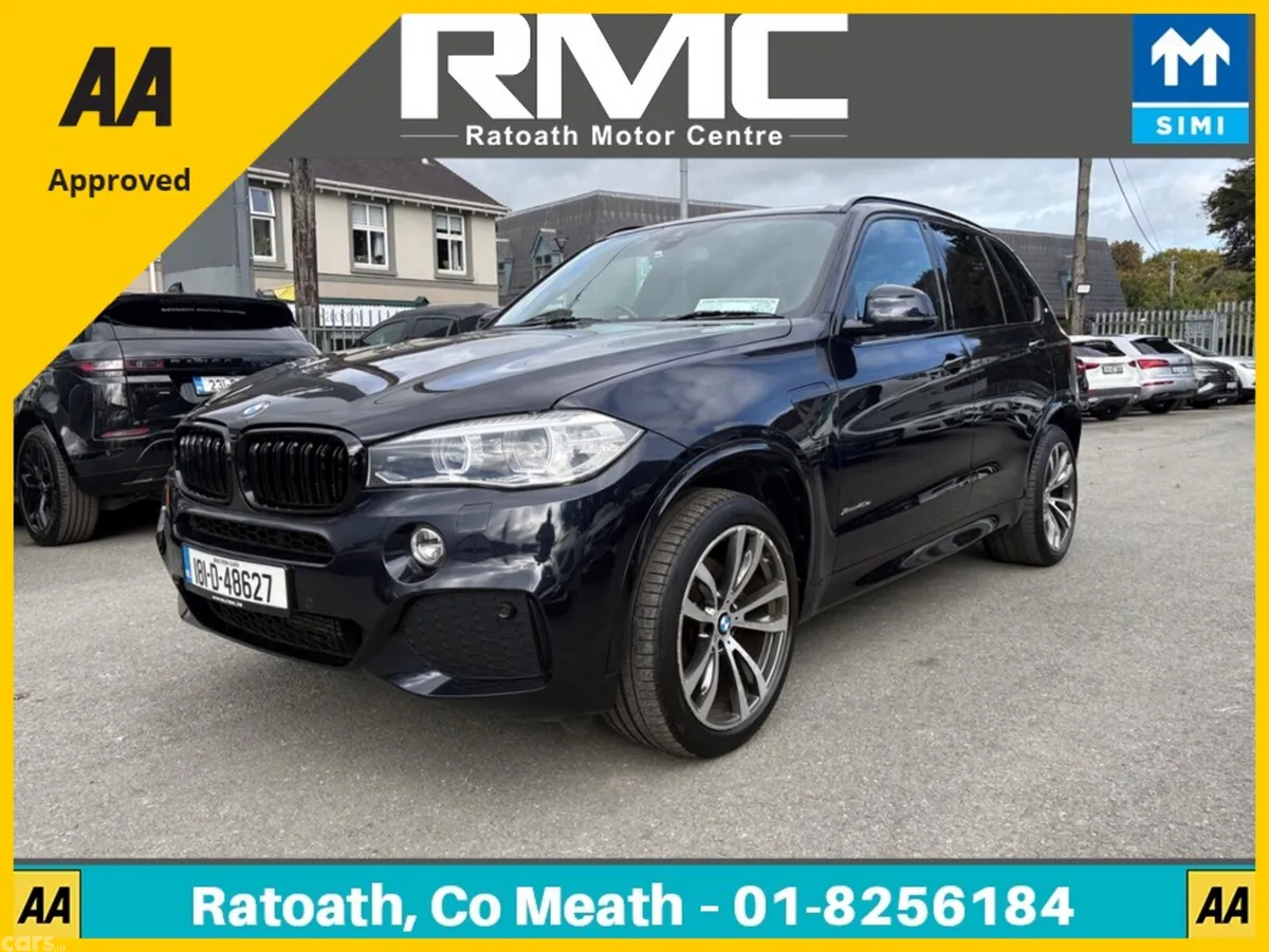 BMW X5 SUV, Petrol Plug-in Hybrid, 2018, Black