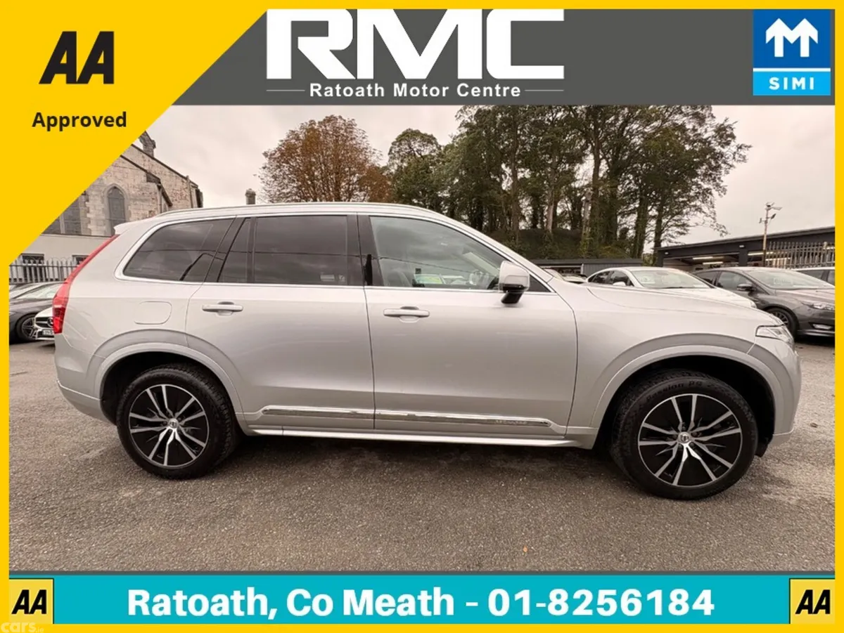 Volvo XC90 SUV, Petrol Plug-in Hybrid, 2021, Silver
