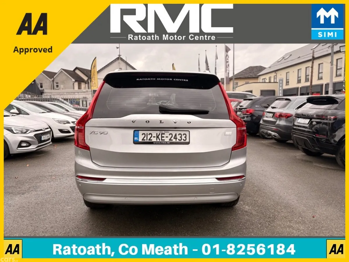 Volvo XC90 SUV, Petrol Plug-in Hybrid, 2021, Silver
