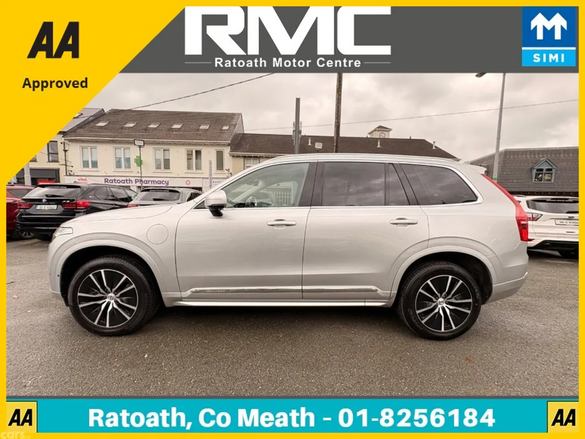 Volvo XC90 SUV, Petrol Plug-in Hybrid, 2021, Silver