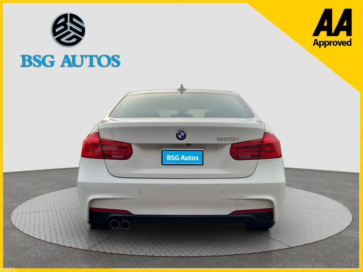 BMW 3-Series Saloon, Petrol, 2017, White