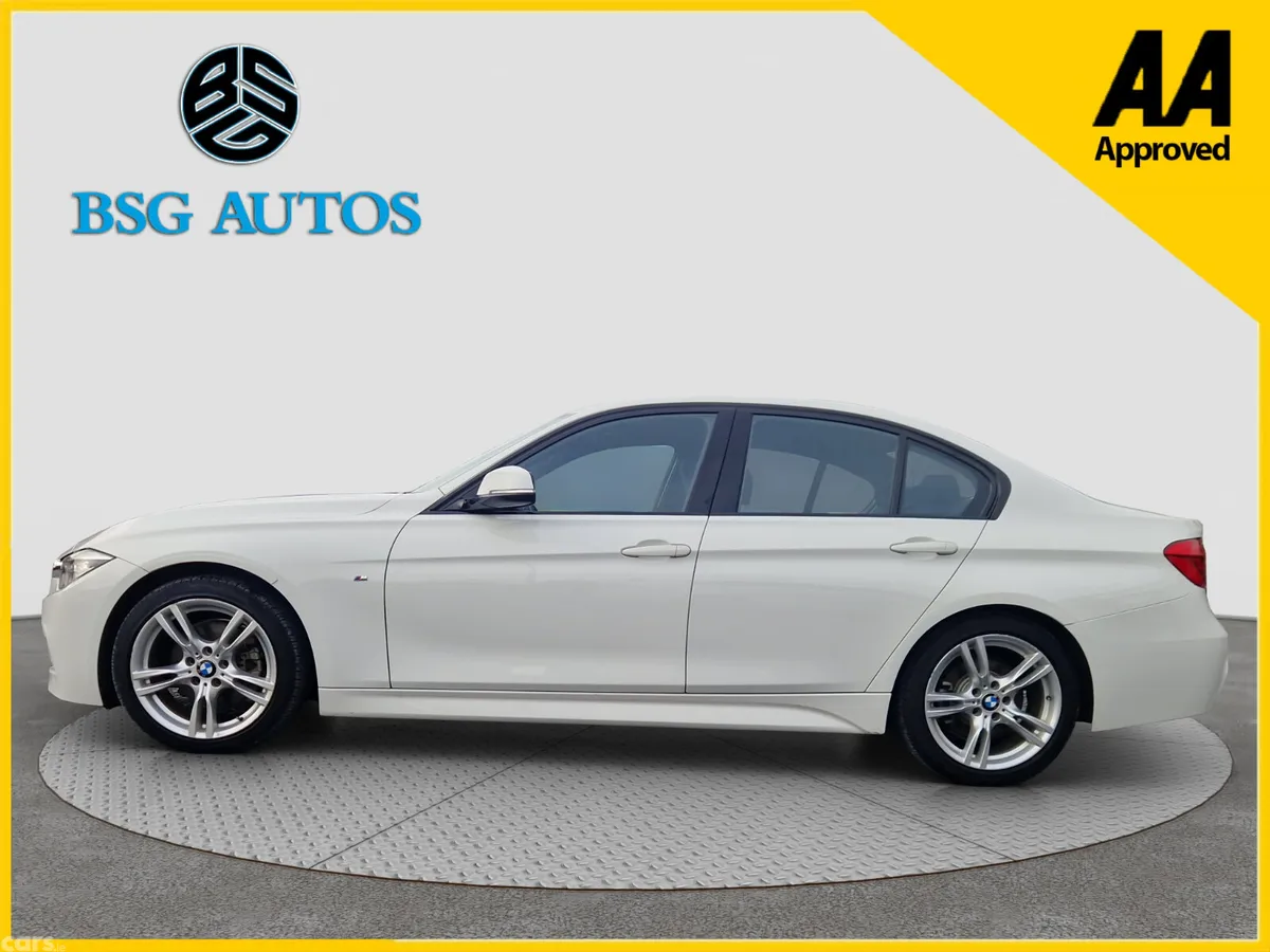 BMW 3-Series Saloon, Petrol, 2017, White