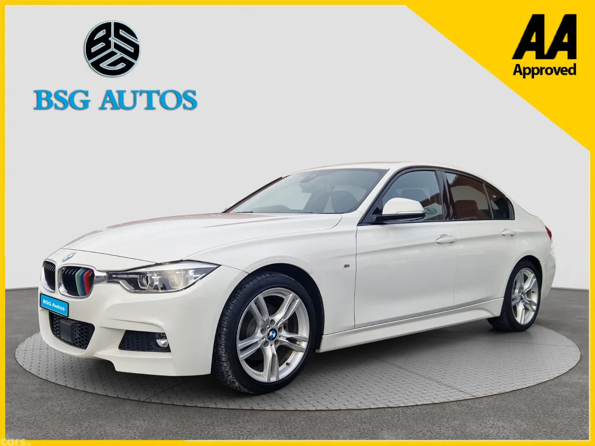 BMW 3-Series Saloon, Petrol, 2017, White