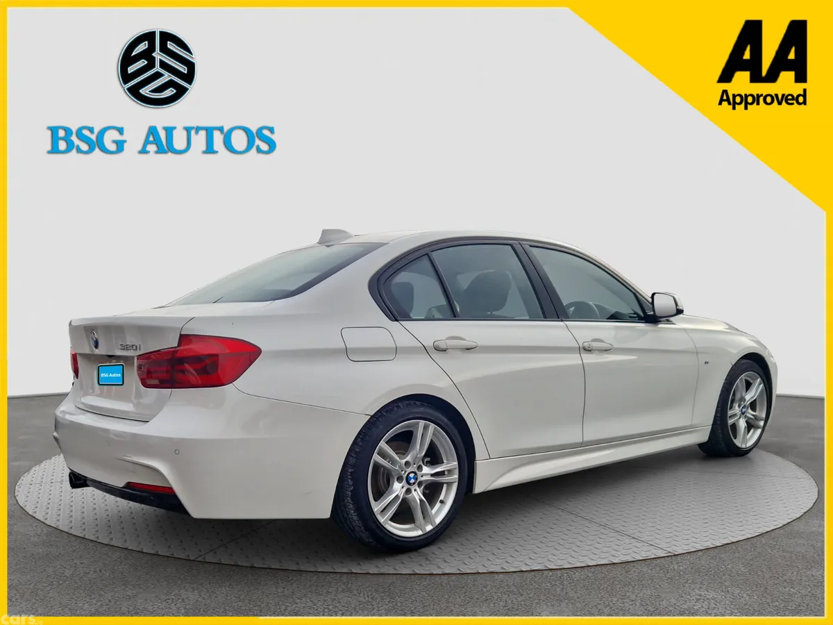 BMW 3-Series Saloon, Petrol, 2017, White
