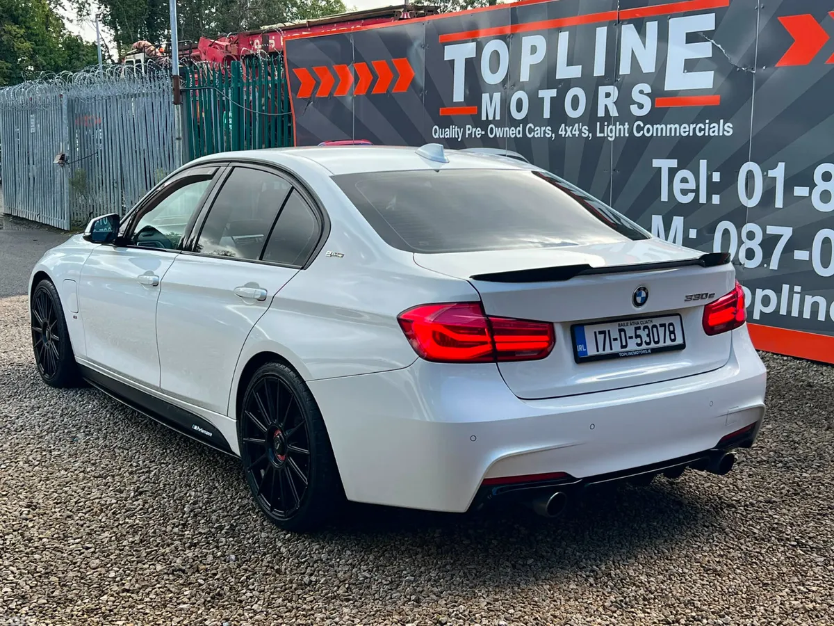 BMW 3-Series Saloon, Petrol Plug-in Hybrid, 2017, White