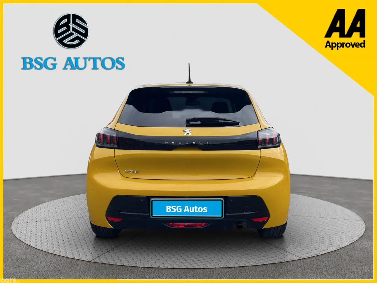 Peugeot 208 Hatchback, Petrol, 2021, Yellow