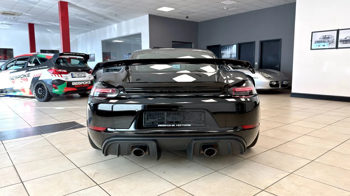 Porsche 718 Coupe, Petrol, 2022, Black