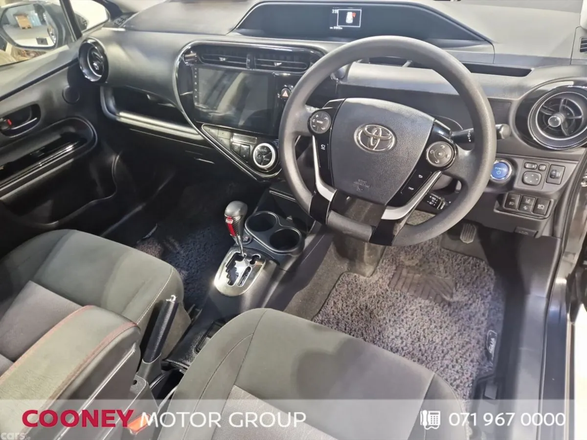 Toyota Aqua Hatchback, Petrol Hybrid, 2021, Black