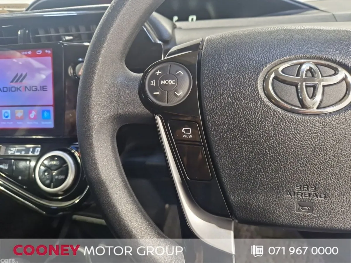 Toyota Aqua Hatchback, Petrol Hybrid, 2021, Black