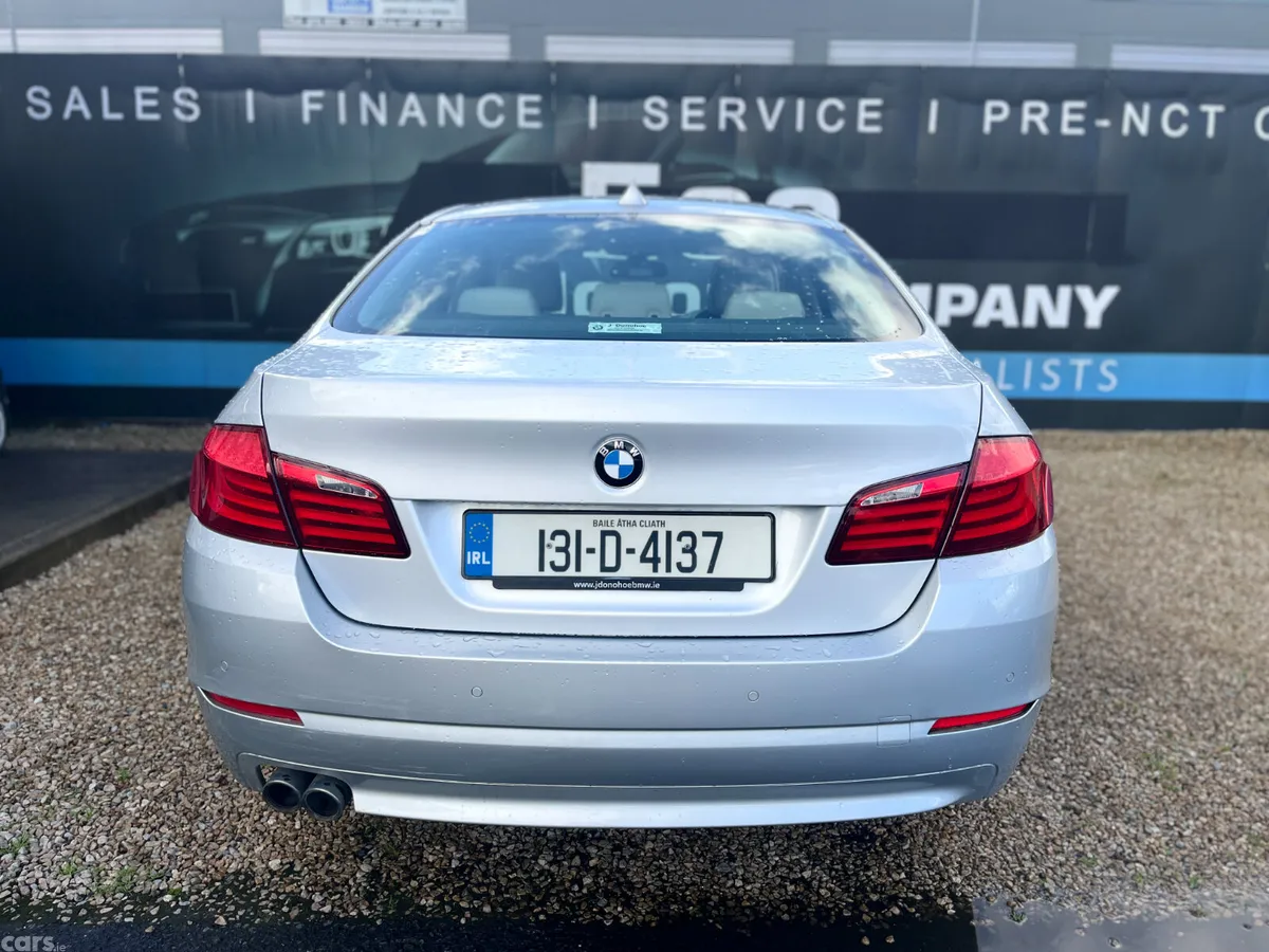 BMW 5-Series Saloon, Diesel, 2013, Silver