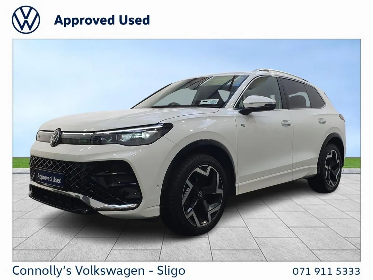 Volkswagen Tiguan SUV, Diesel, 2024, White